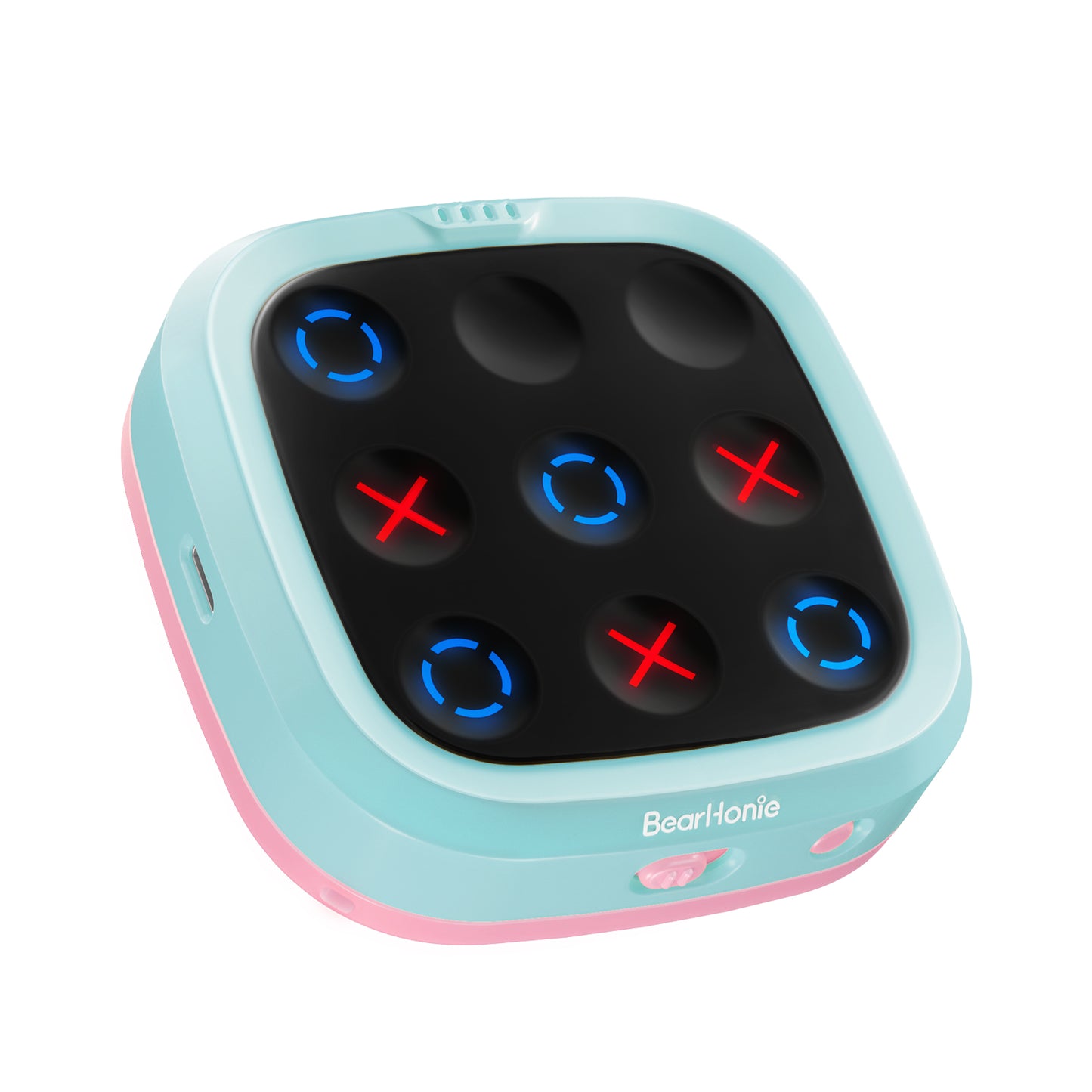 BearHonie 4-in-1 Handheld Tic Tac Toe Game