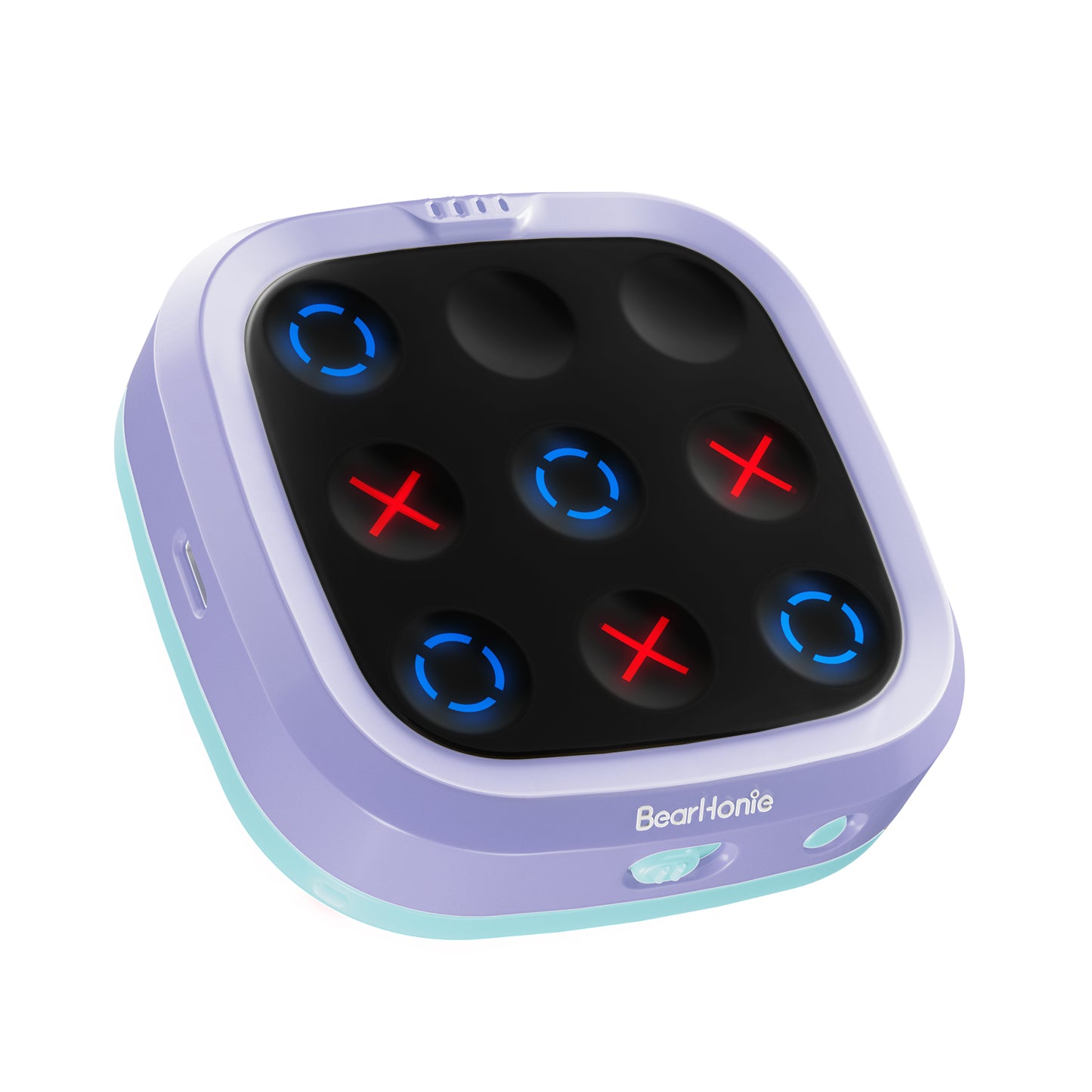 BearHonie 4-in-1 Handheld Tic Tac Toe Game